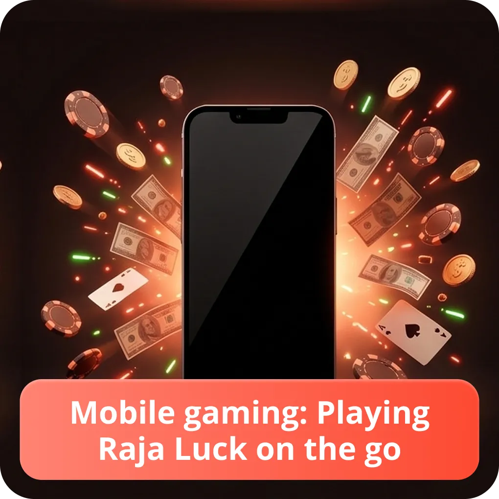Mobile Gaming: Playing Raja Luck on the Go