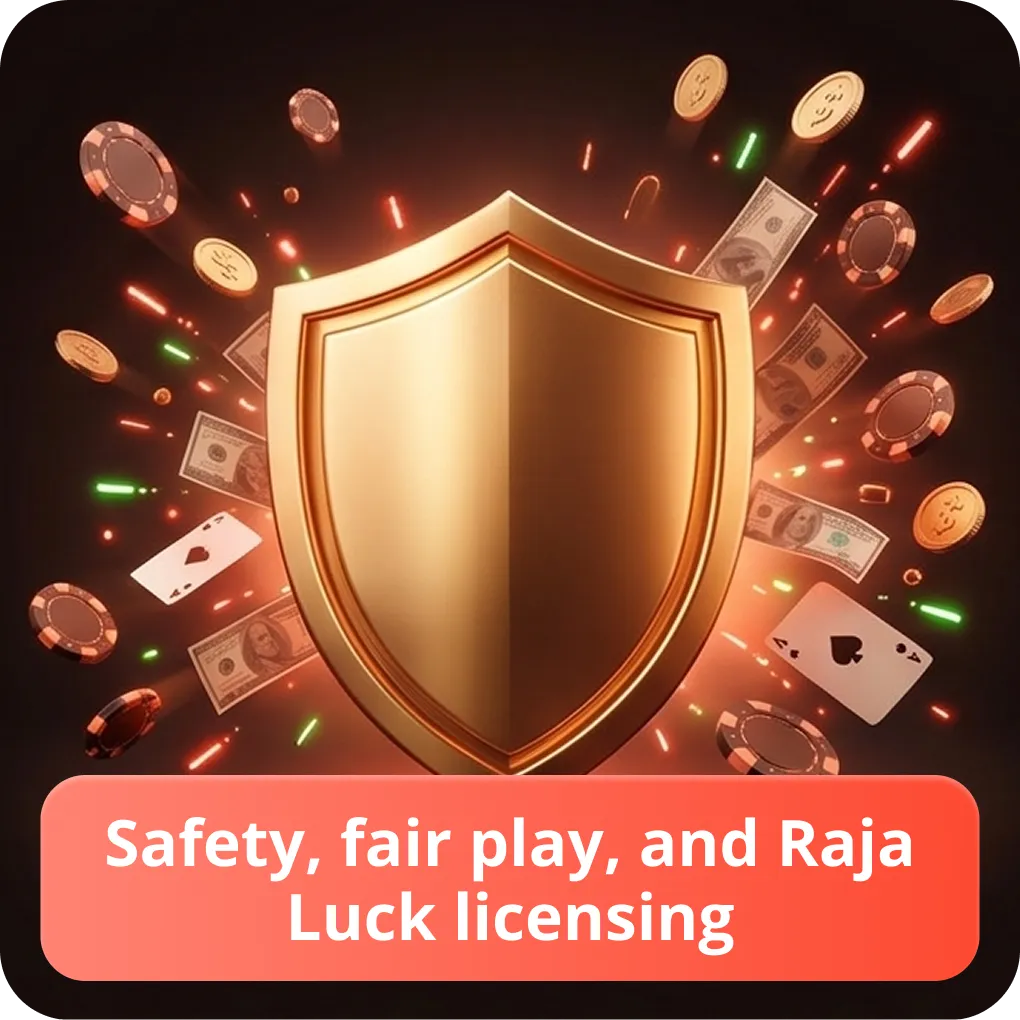 Safety, Fair Play, and Raja Luck Licensing